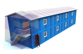 Модульное общежитие на 30 человек для животноводов МОБ-2 