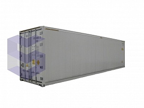Изотермический контейнер увеличенной вместимости 40 футов